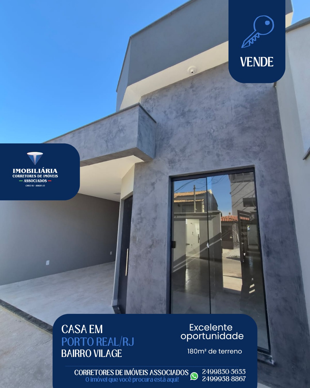 Casa Nova para Venda l, Vilage, Porto Real/RJ