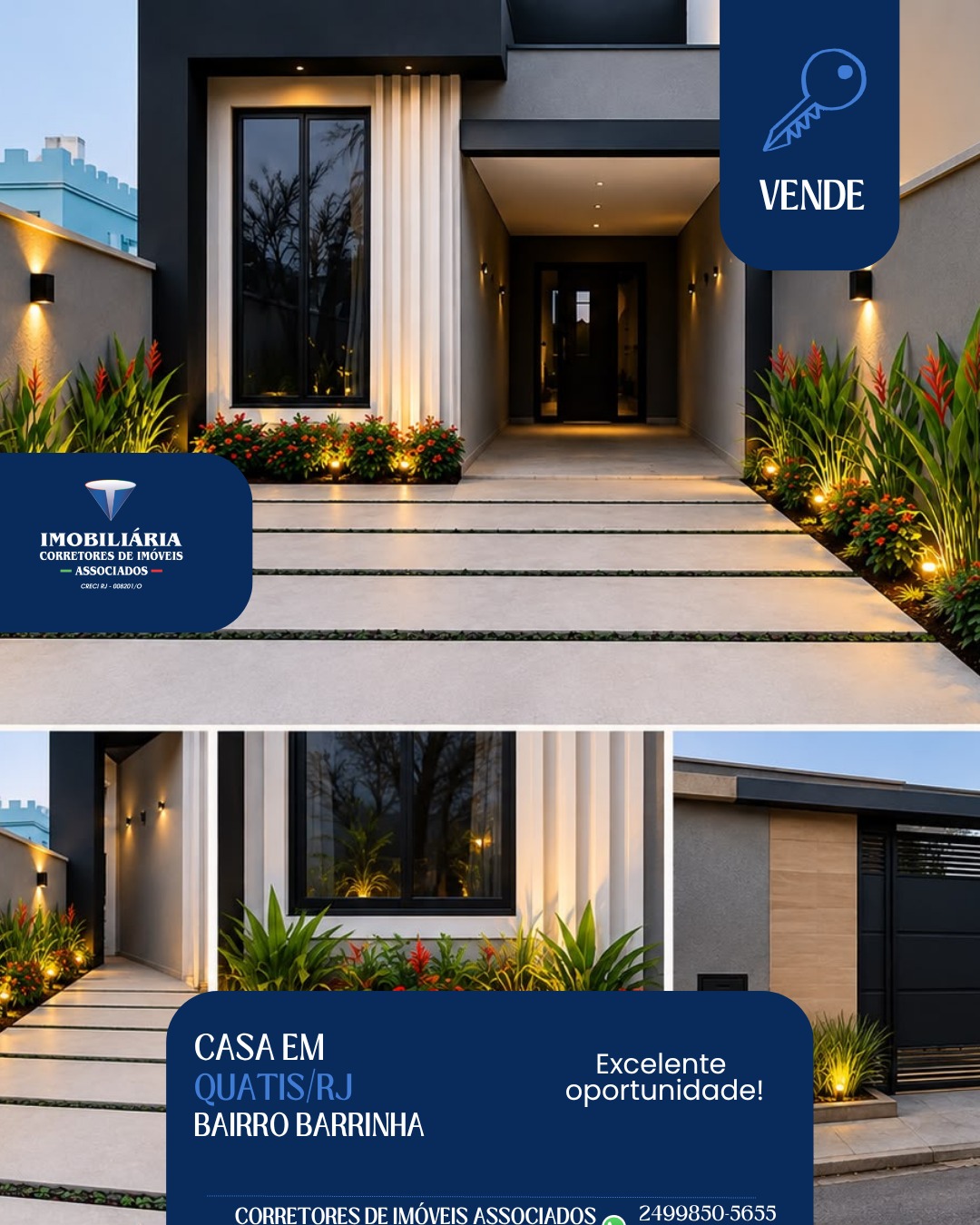 🏡✨Casa Nova Para Venda em Quatis/RJ! 🏡✨ Confira fotos ilustrativas e fotos reais de como está ficando esse maravilhoso imóvel!